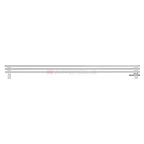 Arbiola Gorizont Compact VZ 2200-63-03 секции белый горизонтальный радиатор c нижним подключением с ножками
