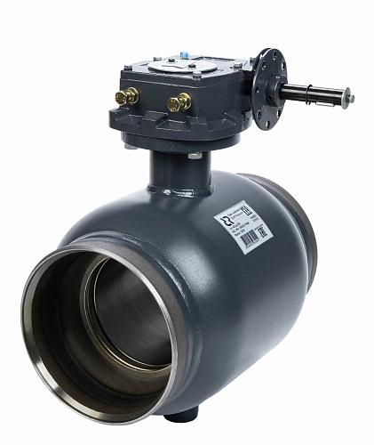 Кран шаровой RJIP Premium WW DN80 PN25 GF (приварной, под привод, стандартный проход) 065N0137R